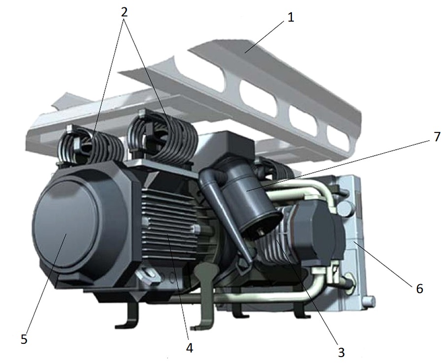 Общий вид компрессора